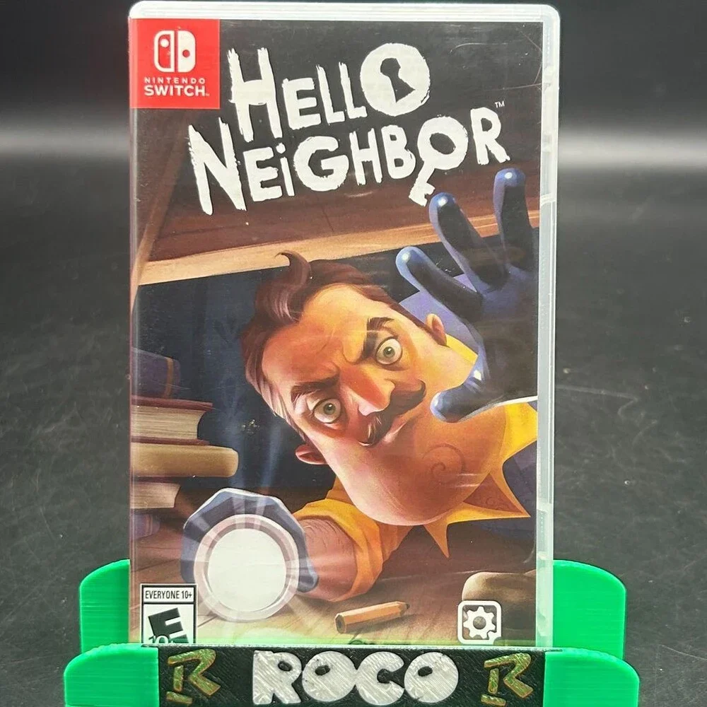Hello Neighbor NSW Gearbox Stealth Horror (Nintendo Switch, 2018) No Manual
